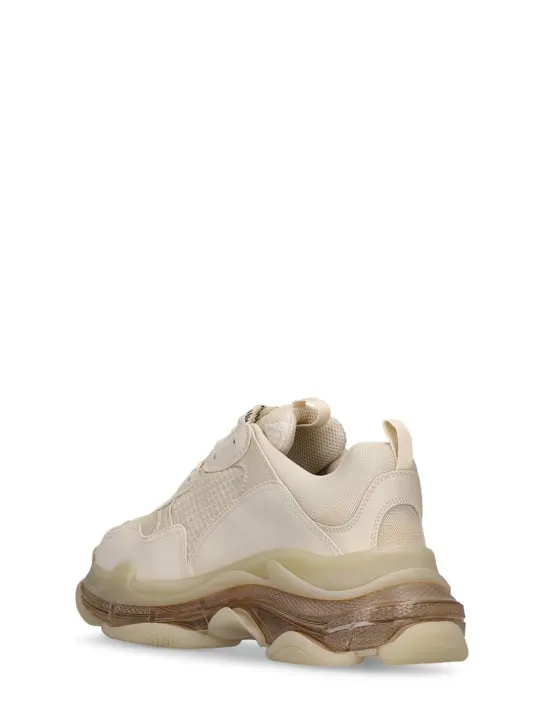 Balenciaga   Triple S clear sole sneakers 