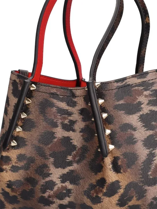 Christian Louboutin   Mini Cabarock printed leather bag 