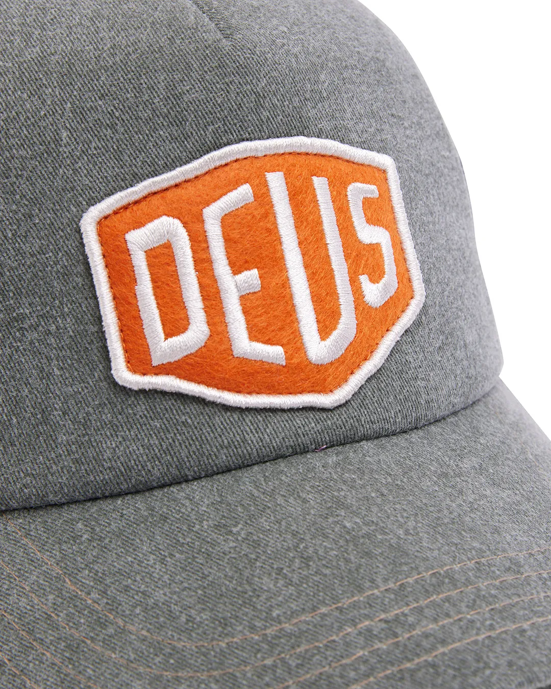 Garment Dyed Shield Trucker - Lichen Green