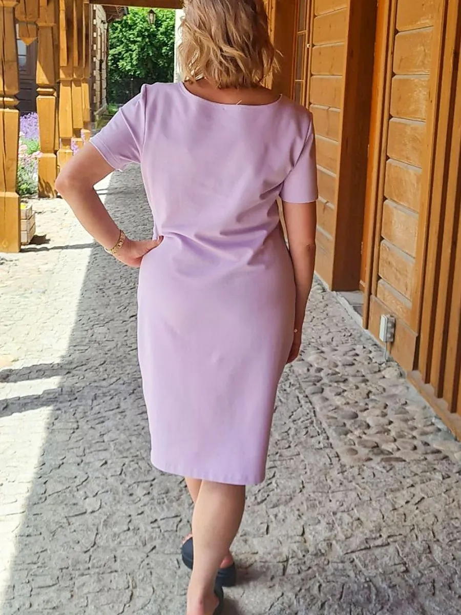 Plus size dress model 198765 Karko
